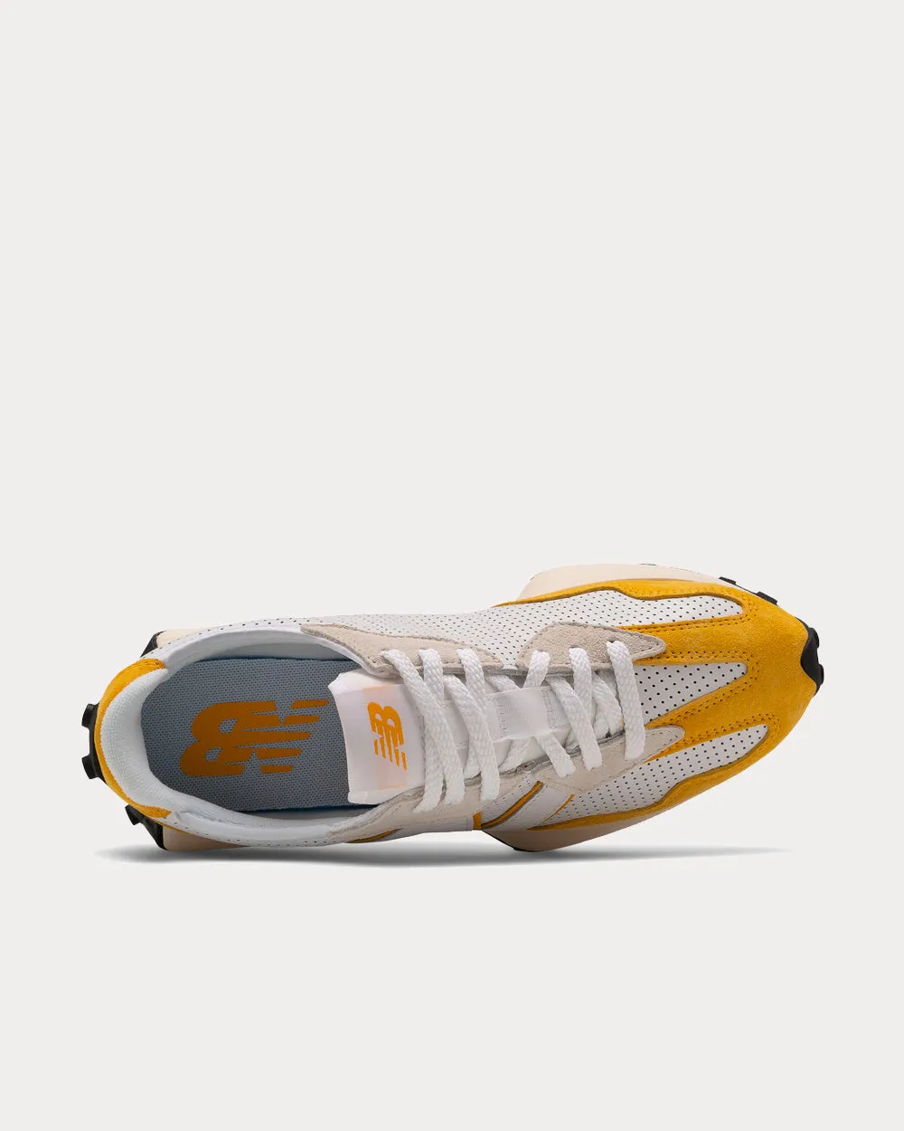 327 White with Aspen Low Top Sneakers