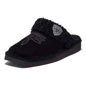 AR2829 Ariat Women's Jackie Square Toe Scuff Slipper - Black