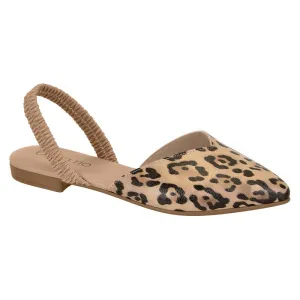 Beira Rio 4134-446 Slip-on Flat in Multi Nude
