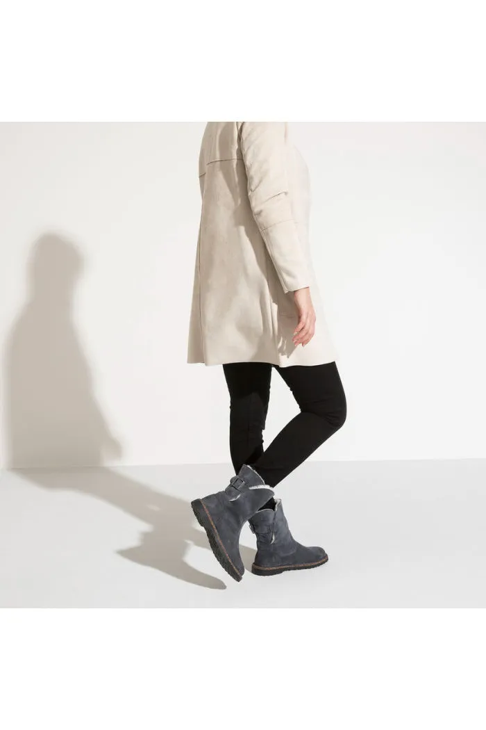 BIRKENSTOCK SUEDE UPSALA IN GRAPHITE SUEDE