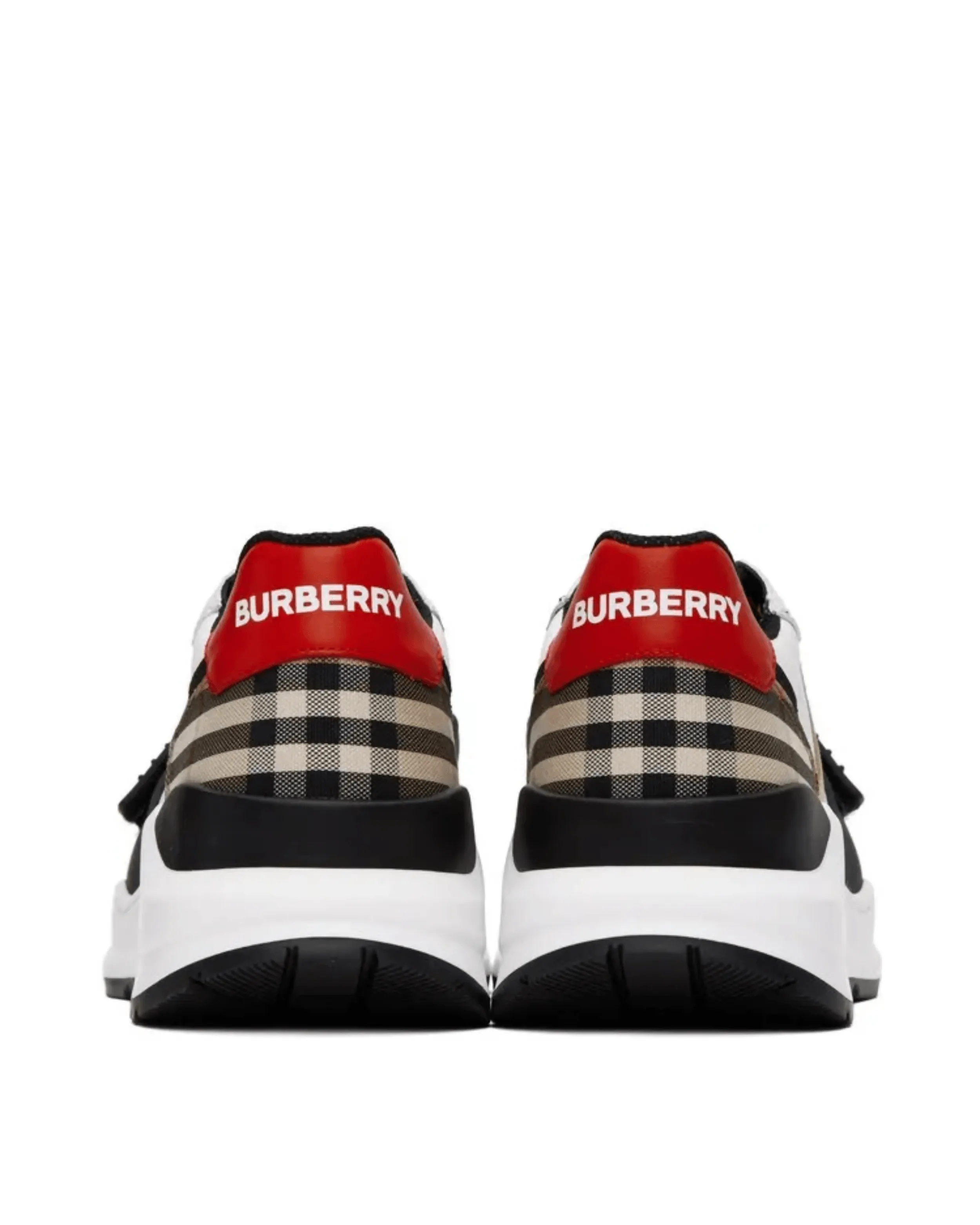 Black & White Check Sneakers
