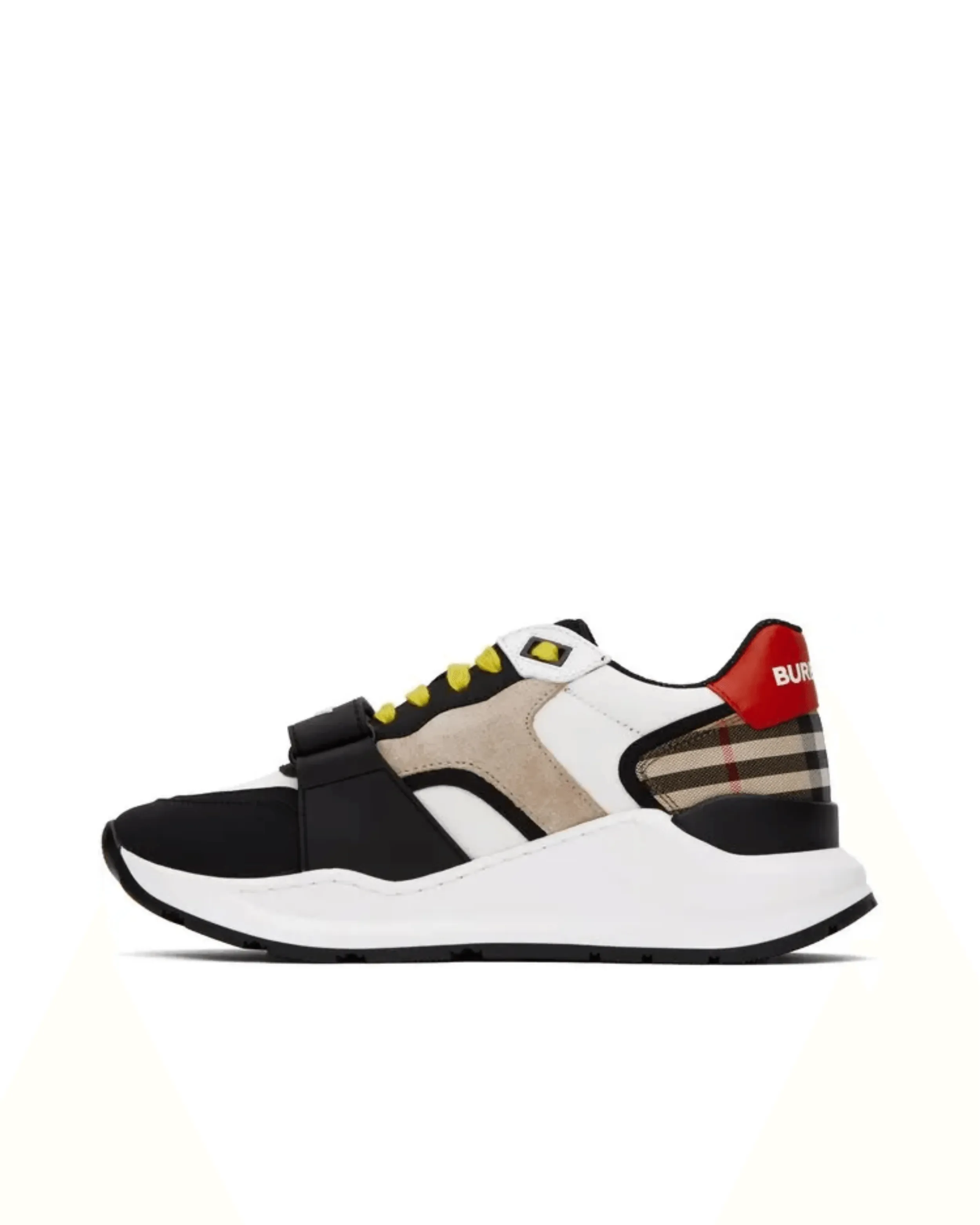Black & White Check Sneakers