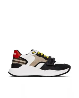 Black & White Check Sneakers