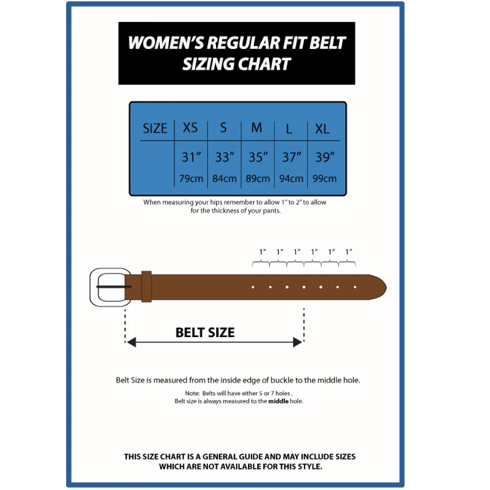 Bliss Leather Belt - Loop Leather Co. - Women's Belt
