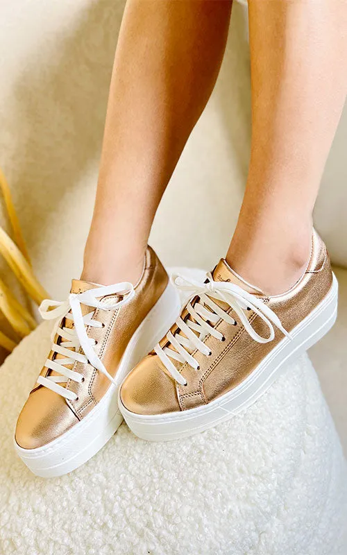 Bos & Co. Maya Sneakers, gold