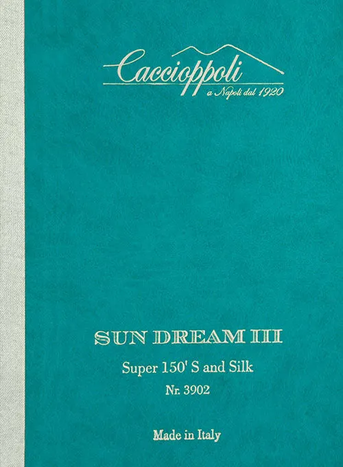 Caccioppoli Sun Dream Rafana Blue Wool Silk Pants