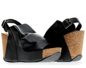Chocolat Blu Petal Wedge Women's Sandals