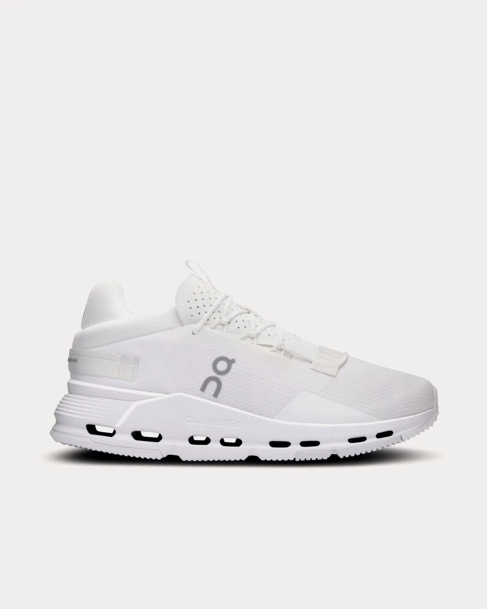 Cloudnova All White Running Shoes