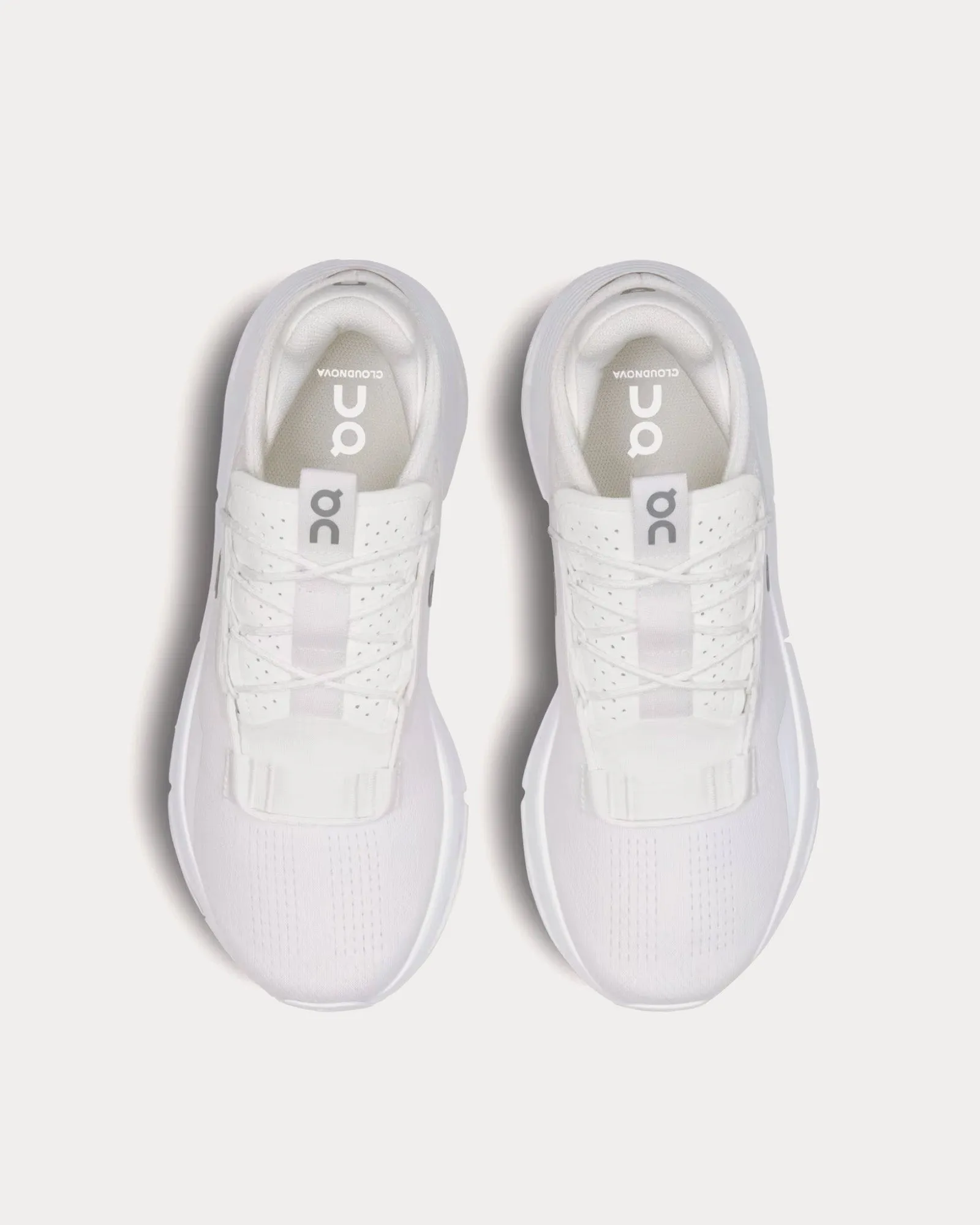 Cloudnova All White Running Shoes