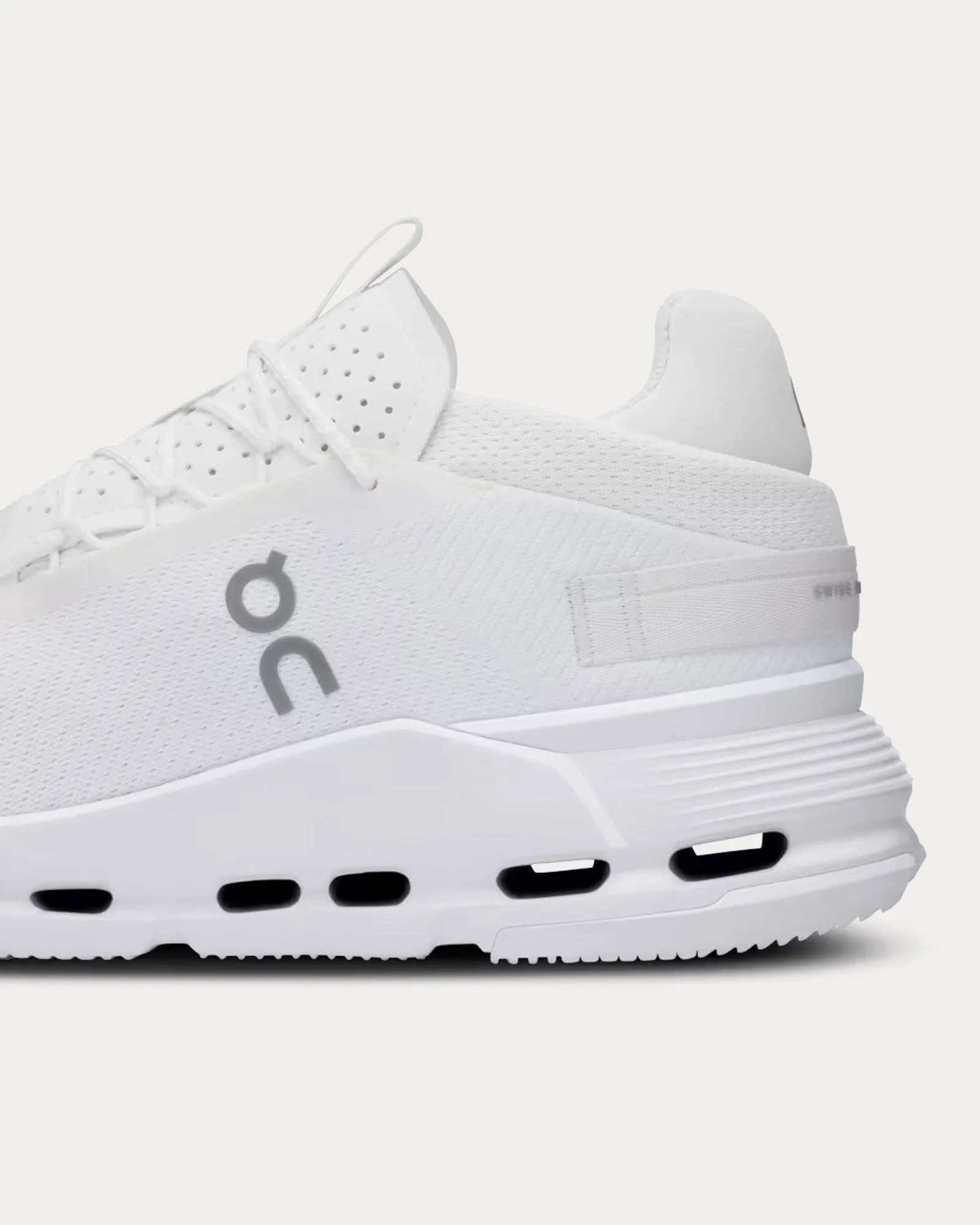 Cloudnova All White Running Shoes