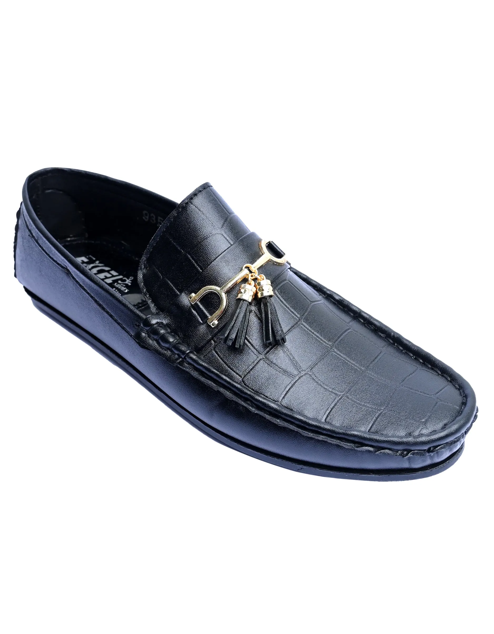 EX-4973-Black-Men Driving Moccasins