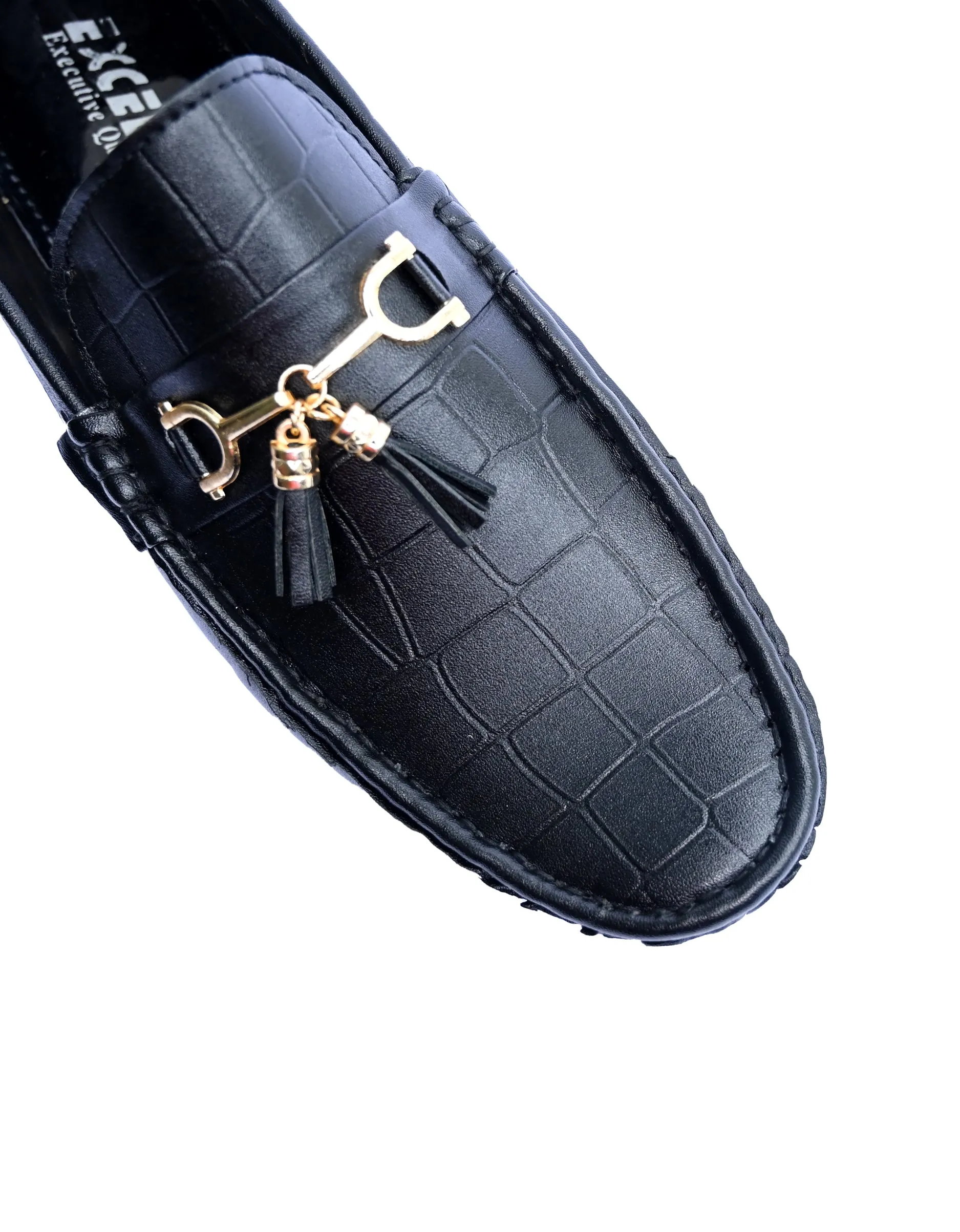EX-4973-Black-Men Driving Moccasins