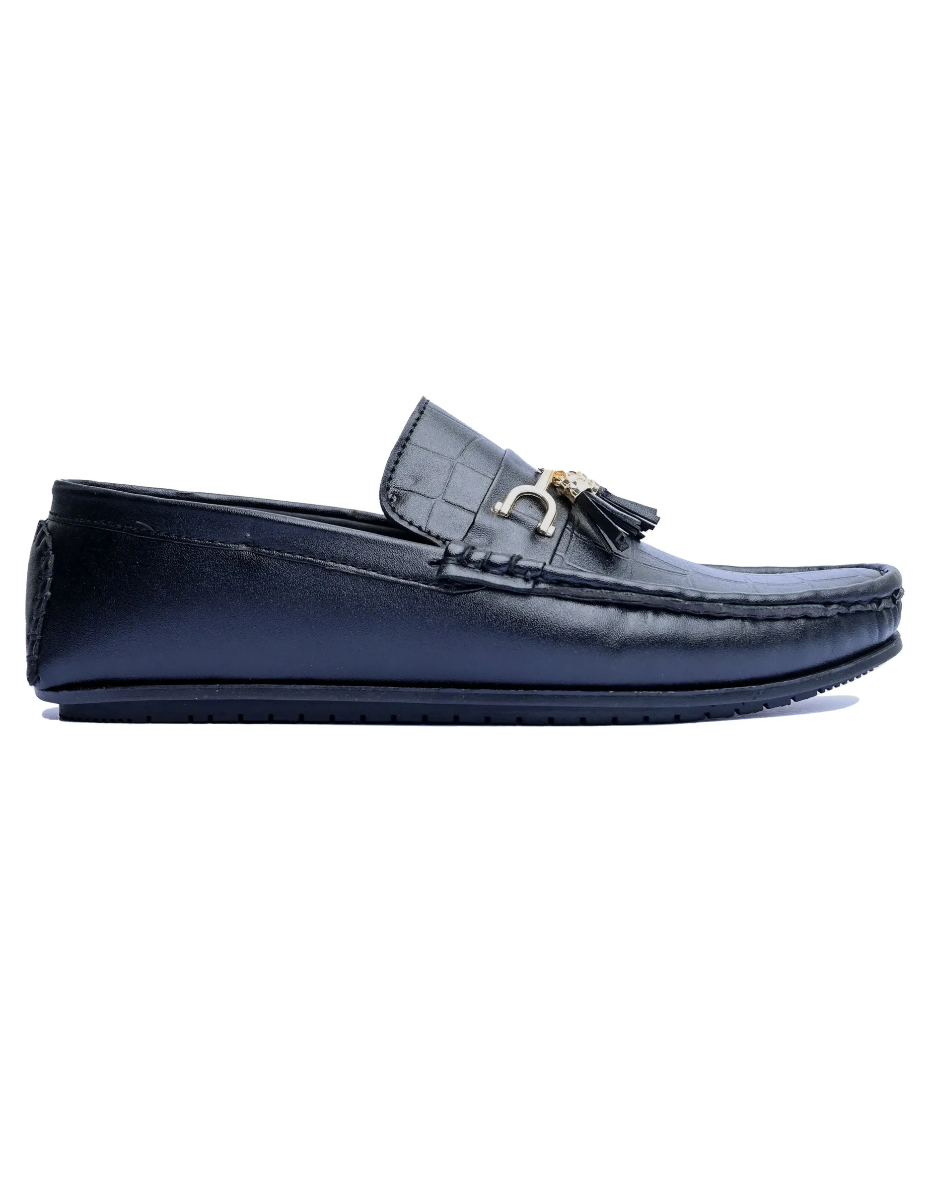 EX-4973-Black-Men Driving Moccasins