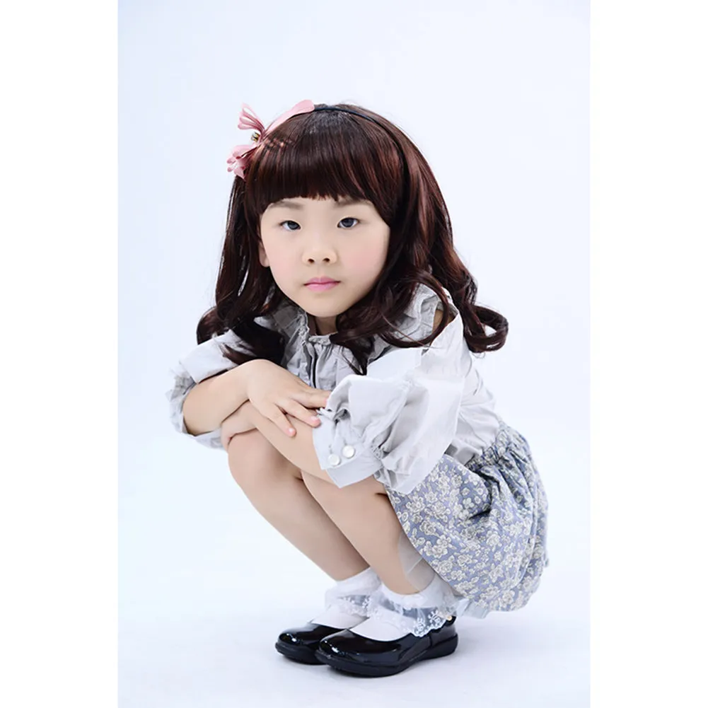 Girl Uniform Leather Mary Jane Flat Shoes(Toddler/Little Kid/Big Kid)