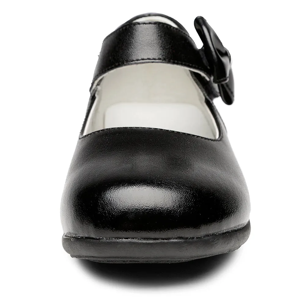 Girl Uniform Leather Mary Jane Flat Shoes(Toddler/Little Kid/Big Kid)