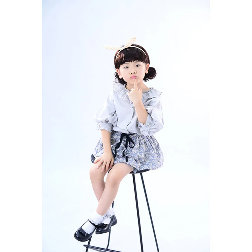 Girl Uniform Leather Mary Jane Flat Shoes(Toddler/Little Kid/Big Kid)