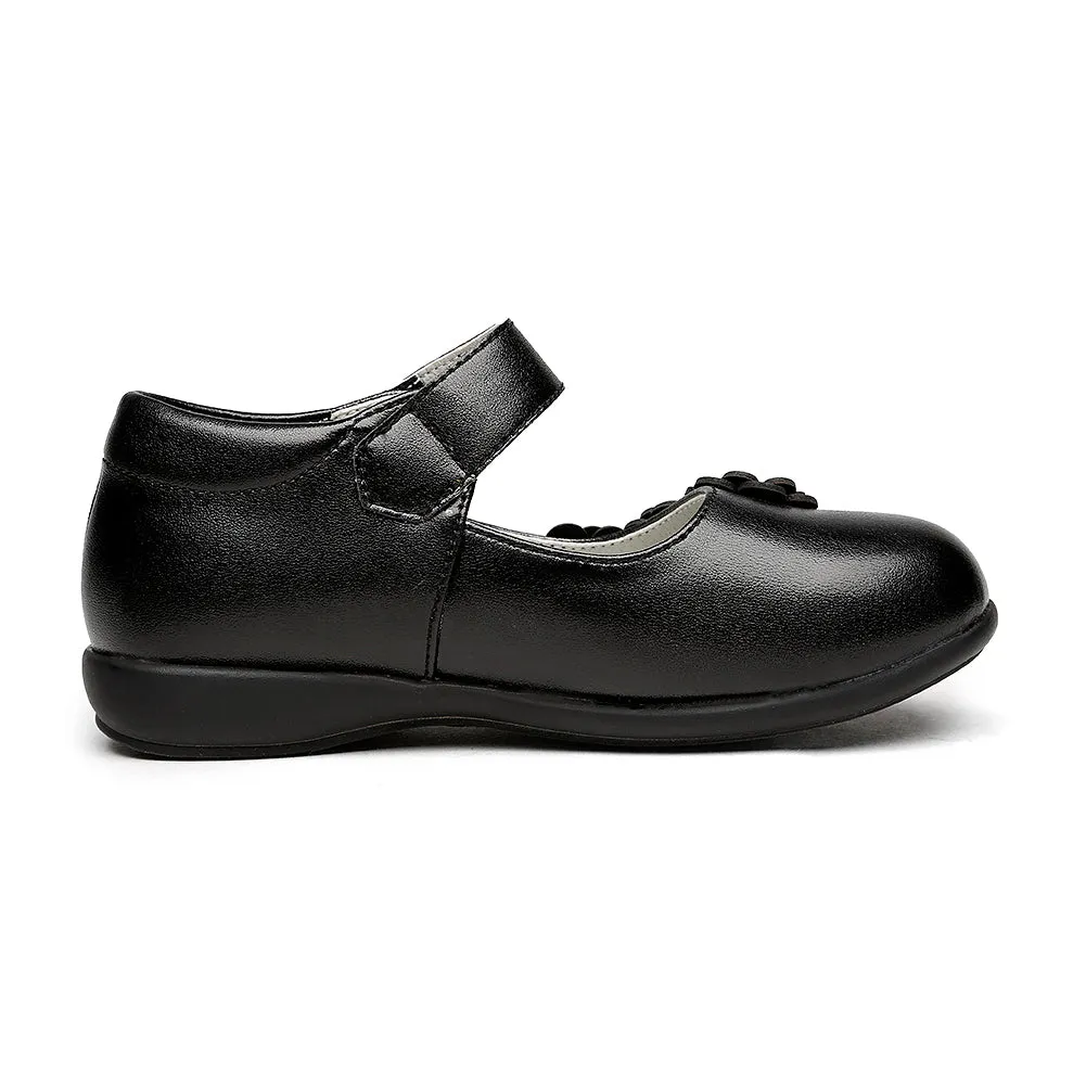 Girl Uniform Leather Mary Jane Flat Shoes(Toddler/Little Kid/Big Kid)