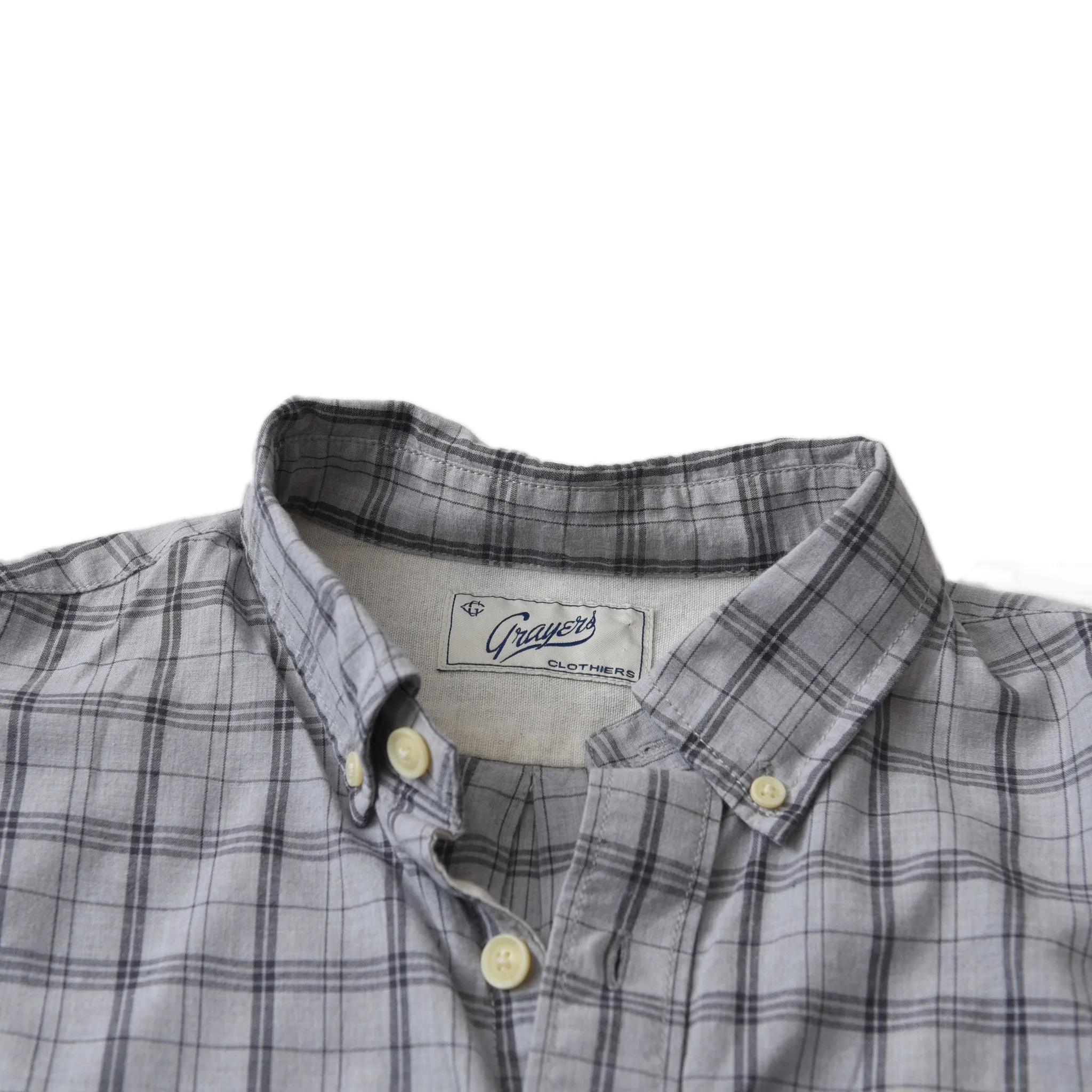 Graystone Poplin Shirt - Gray Plaid (Final Sale)*
