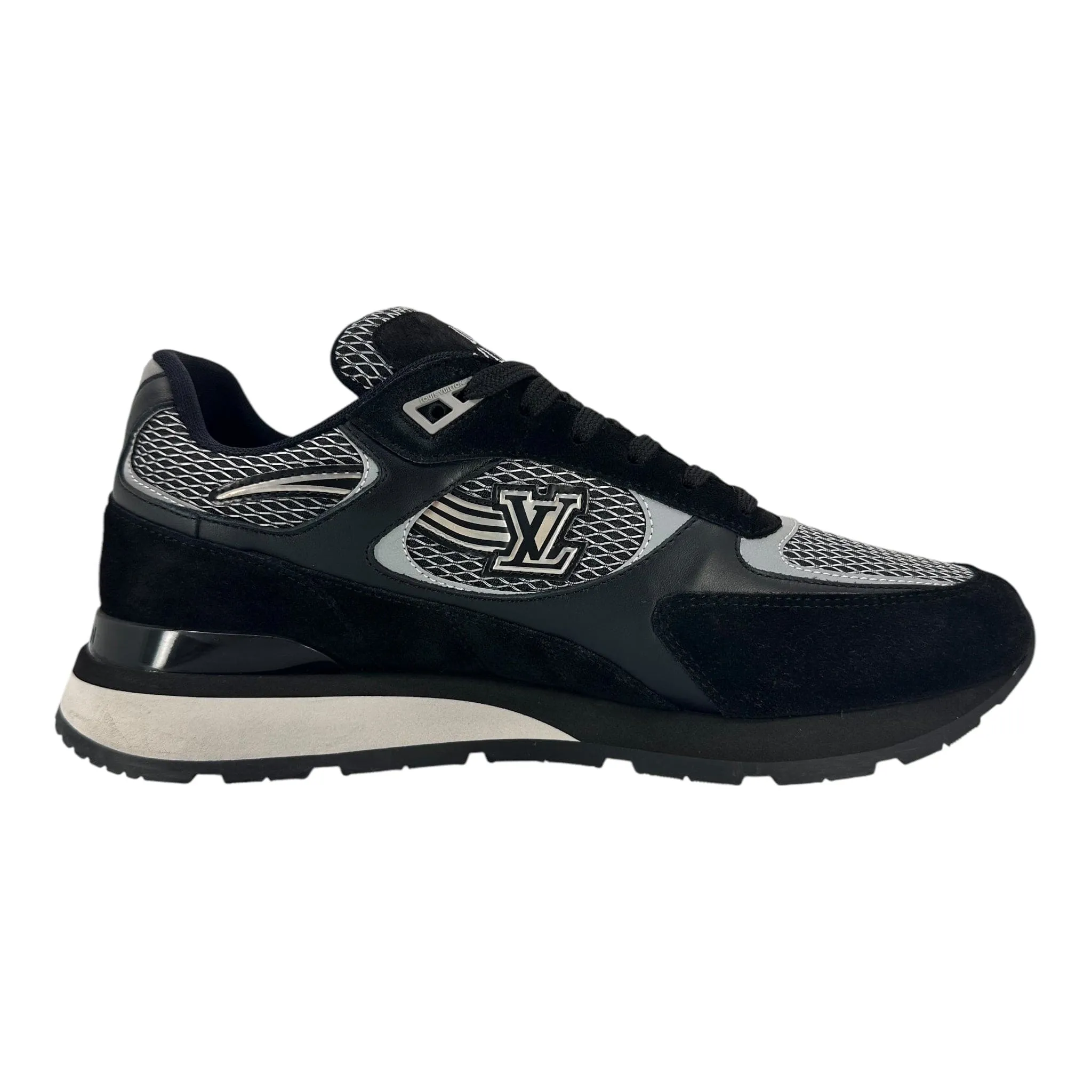 Louis Vuitton Run Away Sneaker Black White Pre-Owned