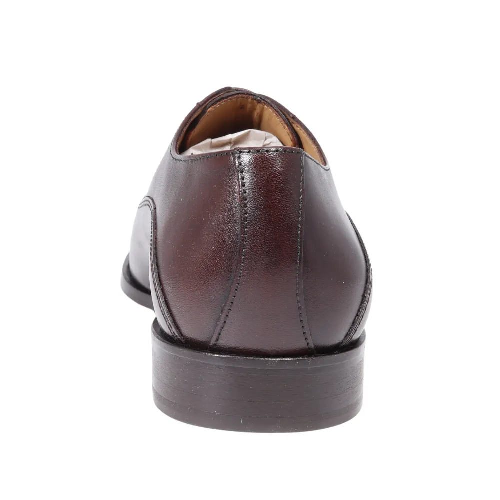 Men's Oxford Calf Leather Cioccolato Brown (MER8286)