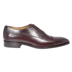 Men's Oxford Calf Leather Cioccolato Brown (MER8286)
