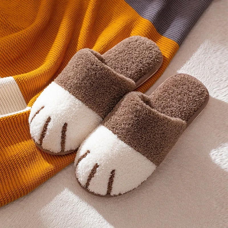Meow Plush Slippers