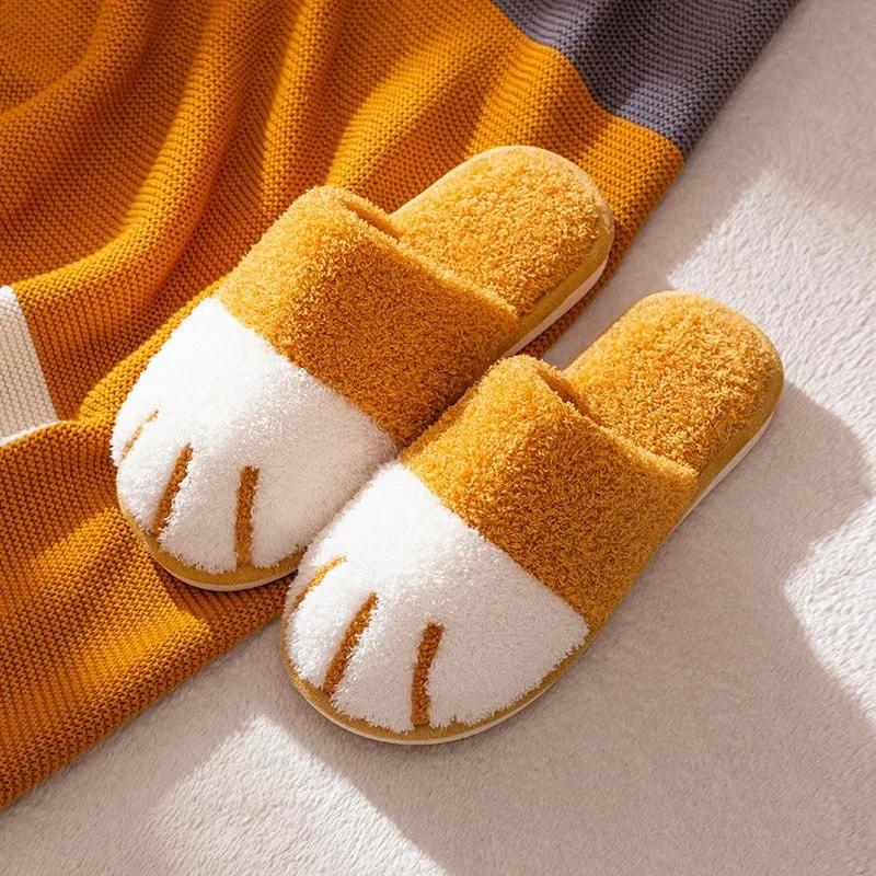 Meow Plush Slippers