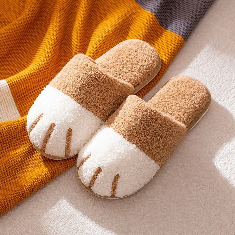 Meow Plush Slippers