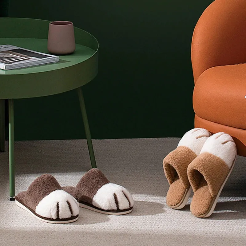 Meow Plush Slippers