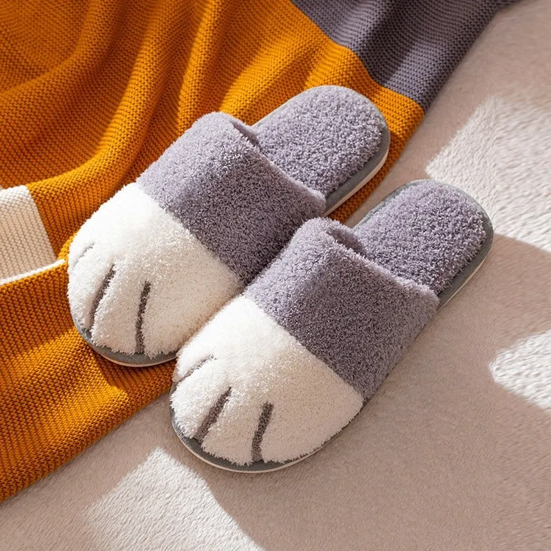 Meow Plush Slippers