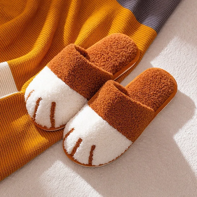 Meow Plush Slippers