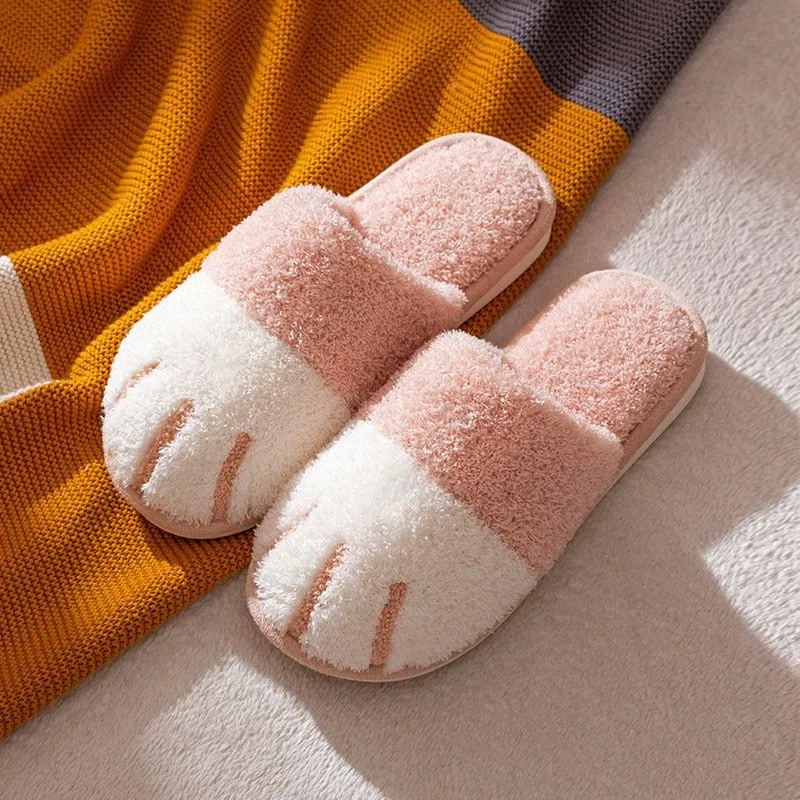 Meow Plush Slippers