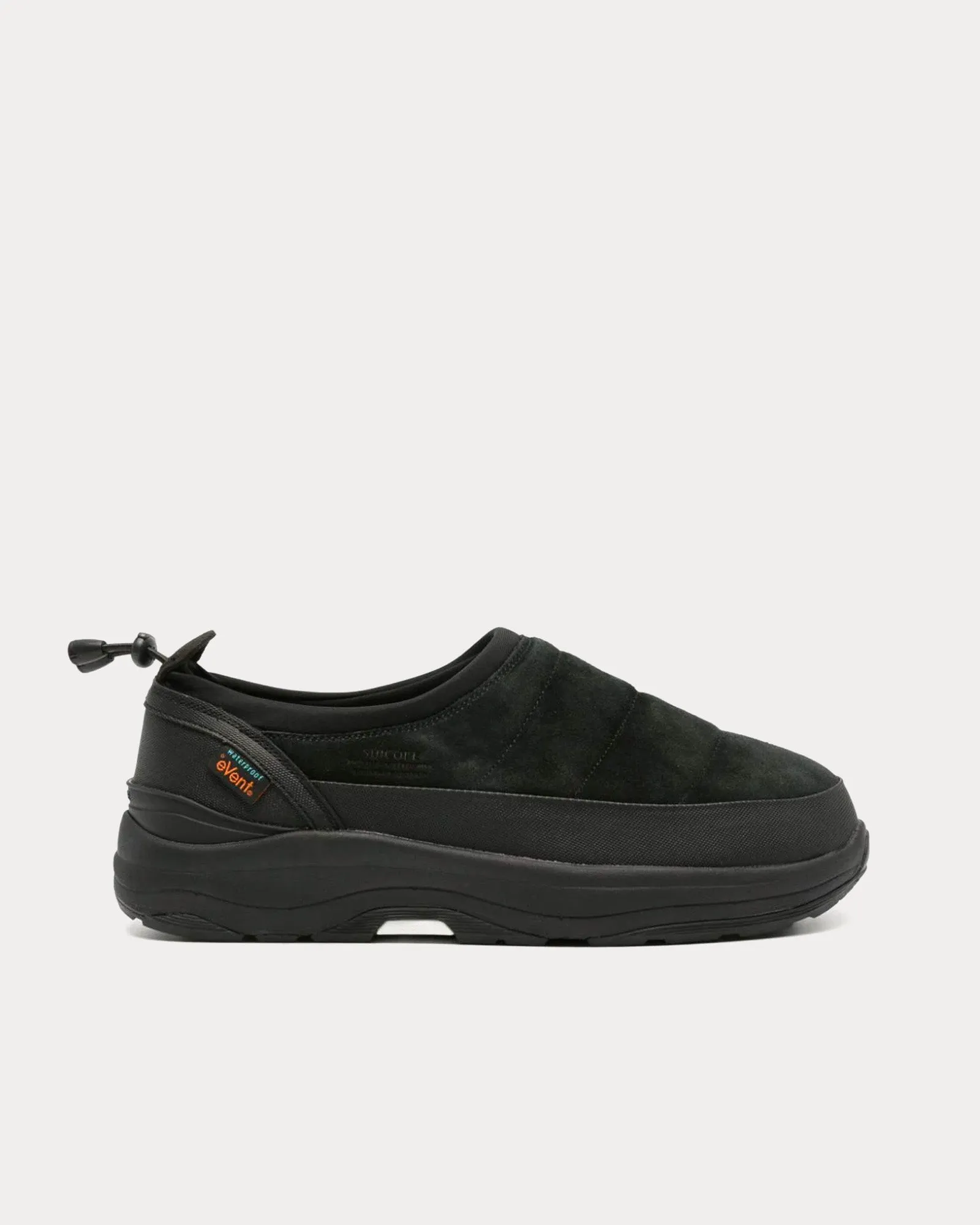 PEPPER-mod-sev Suede Black Slip On Sneakers