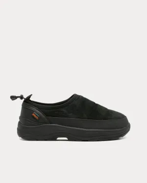 PEPPER-mod-sev Suede Black Slip On Sneakers