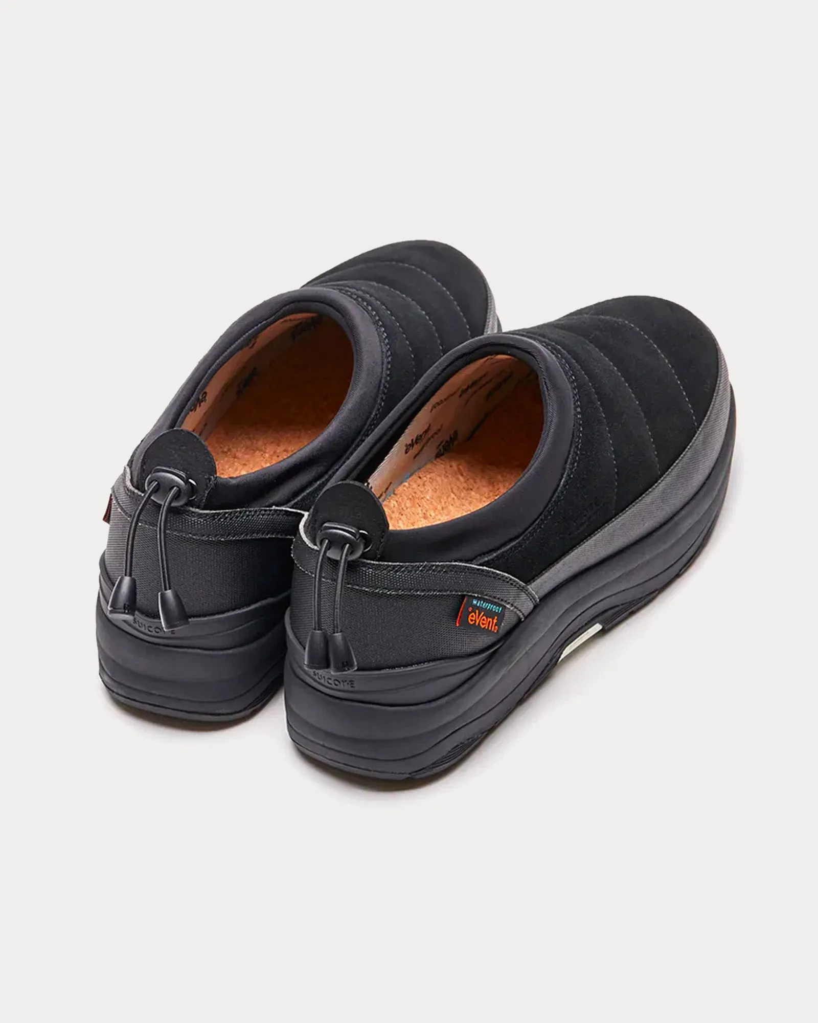 PEPPER-mod-sev Suede Black Slip On Sneakers