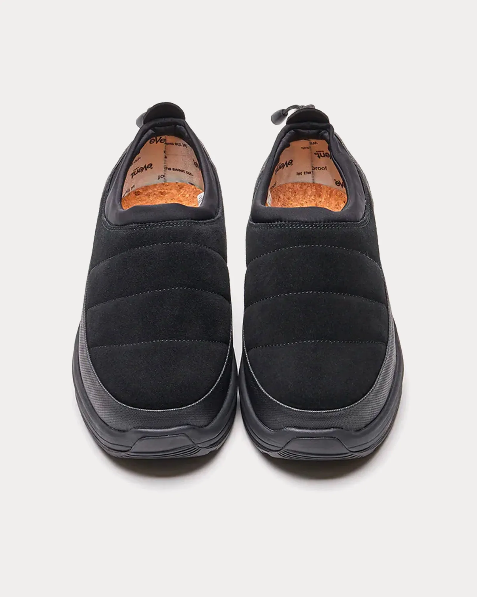 PEPPER-mod-sev Suede Black Slip On Sneakers