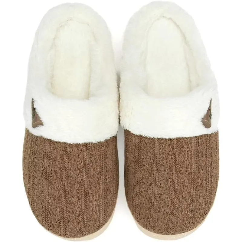 Plush Memory Foam Slippers – Snug Fit and Gentle Cushioning