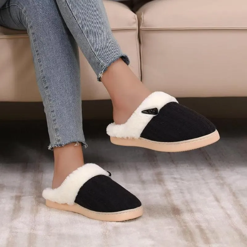 Plush Memory Foam Slippers – Snug Fit and Gentle Cushioning