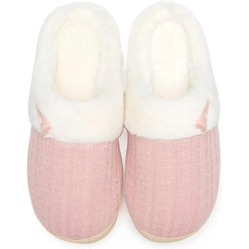 Plush Memory Foam Slippers – Snug Fit and Gentle Cushioning
