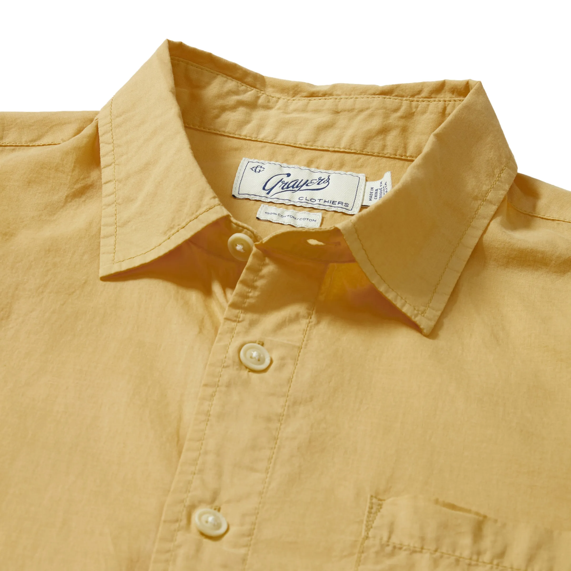 Portofino Featherweight Poplin - New Wheat (Final Sale)*