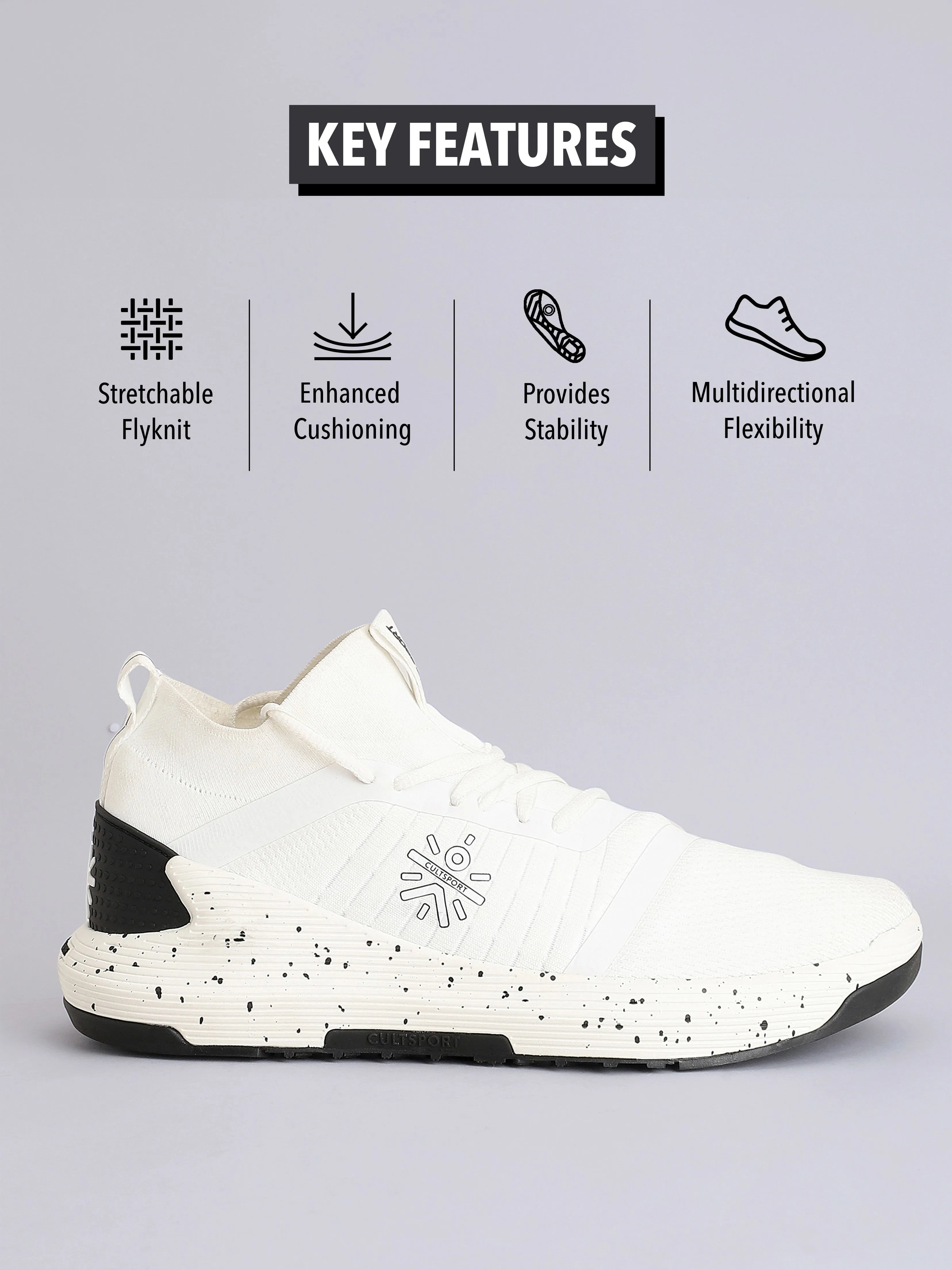 Pro-Train Men Training Shoes - White