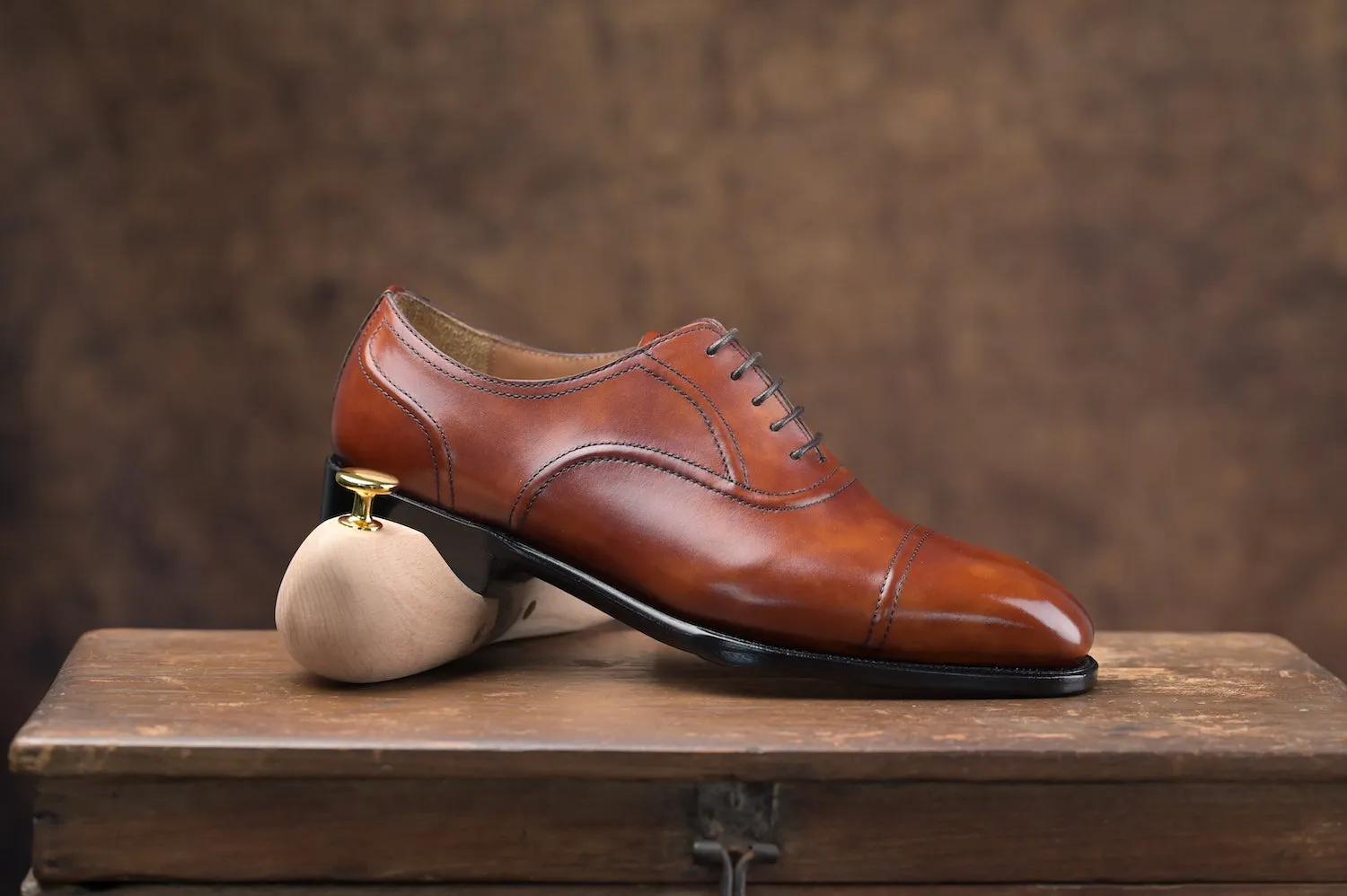 REGAN Cap Toe Oxfords