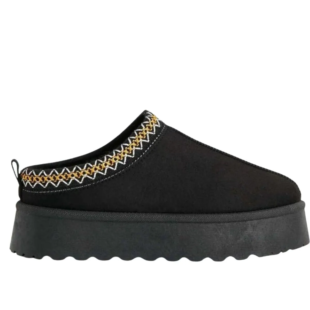 SAMBUCA FAUX FUR LINING KNIT  SLIPPERS