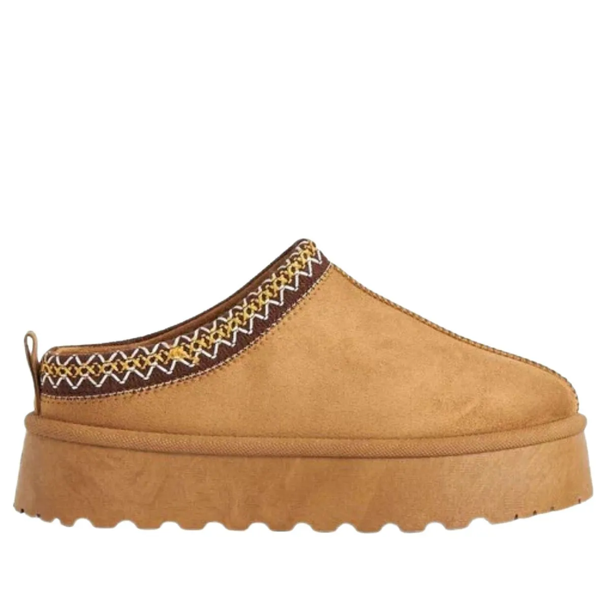 SAMBUCA FAUX FUR LINING KNIT  SLIPPERS
