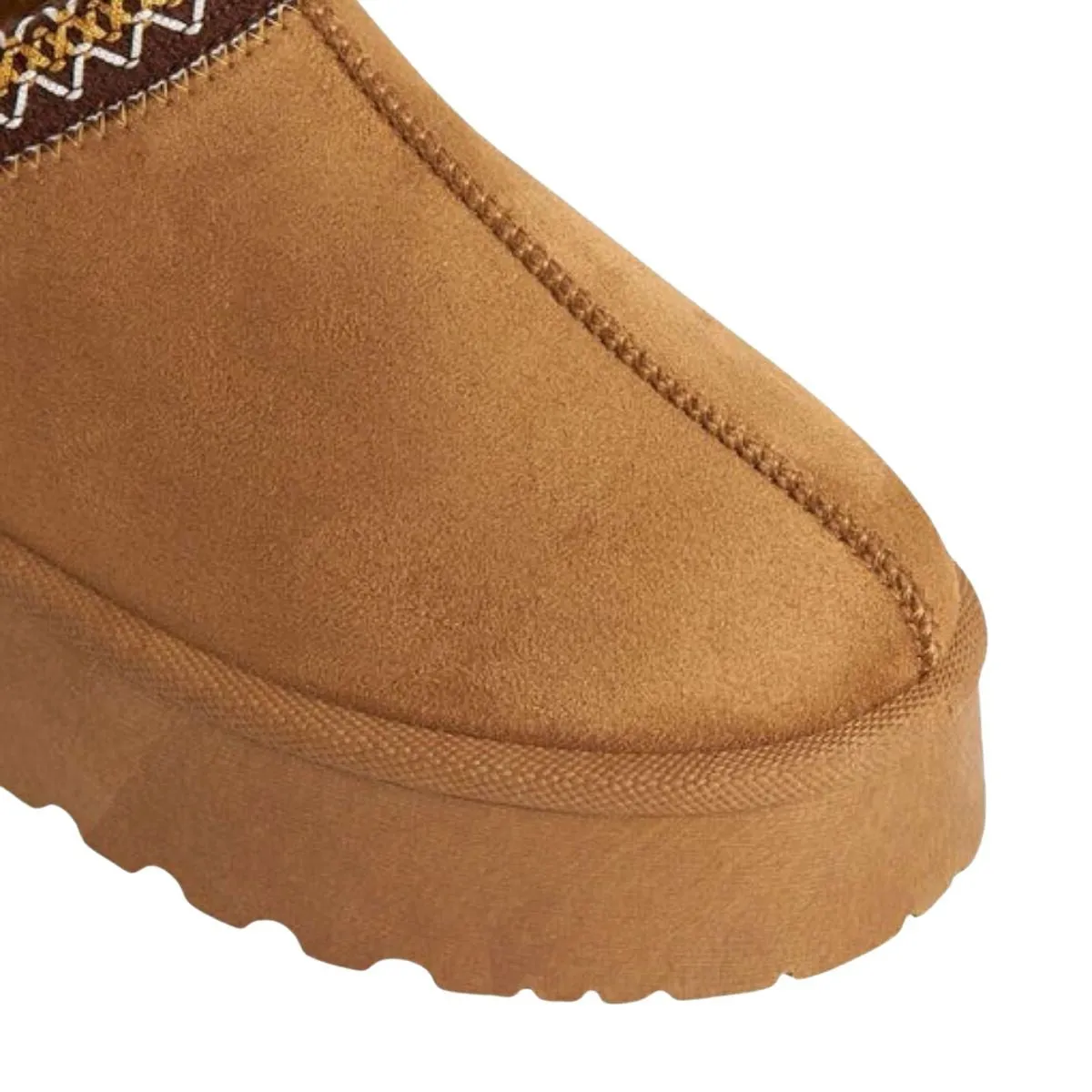 SAMBUCA FAUX FUR LINING KNIT  SLIPPERS