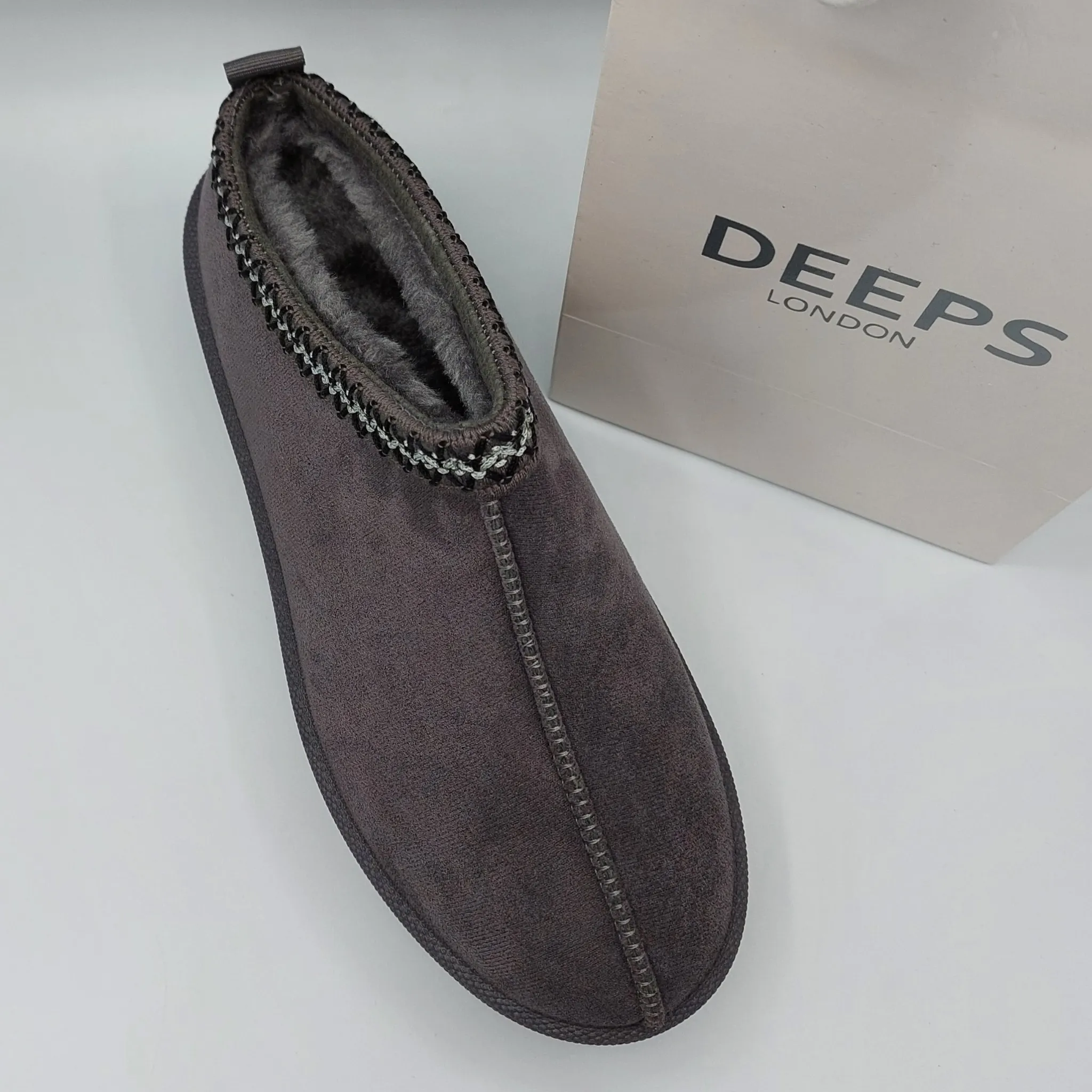 SAMBUCA FAUX FUR LINING KNIT  SLIPPERS