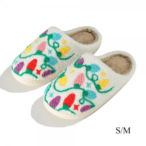 Slippers | Christmas Lights