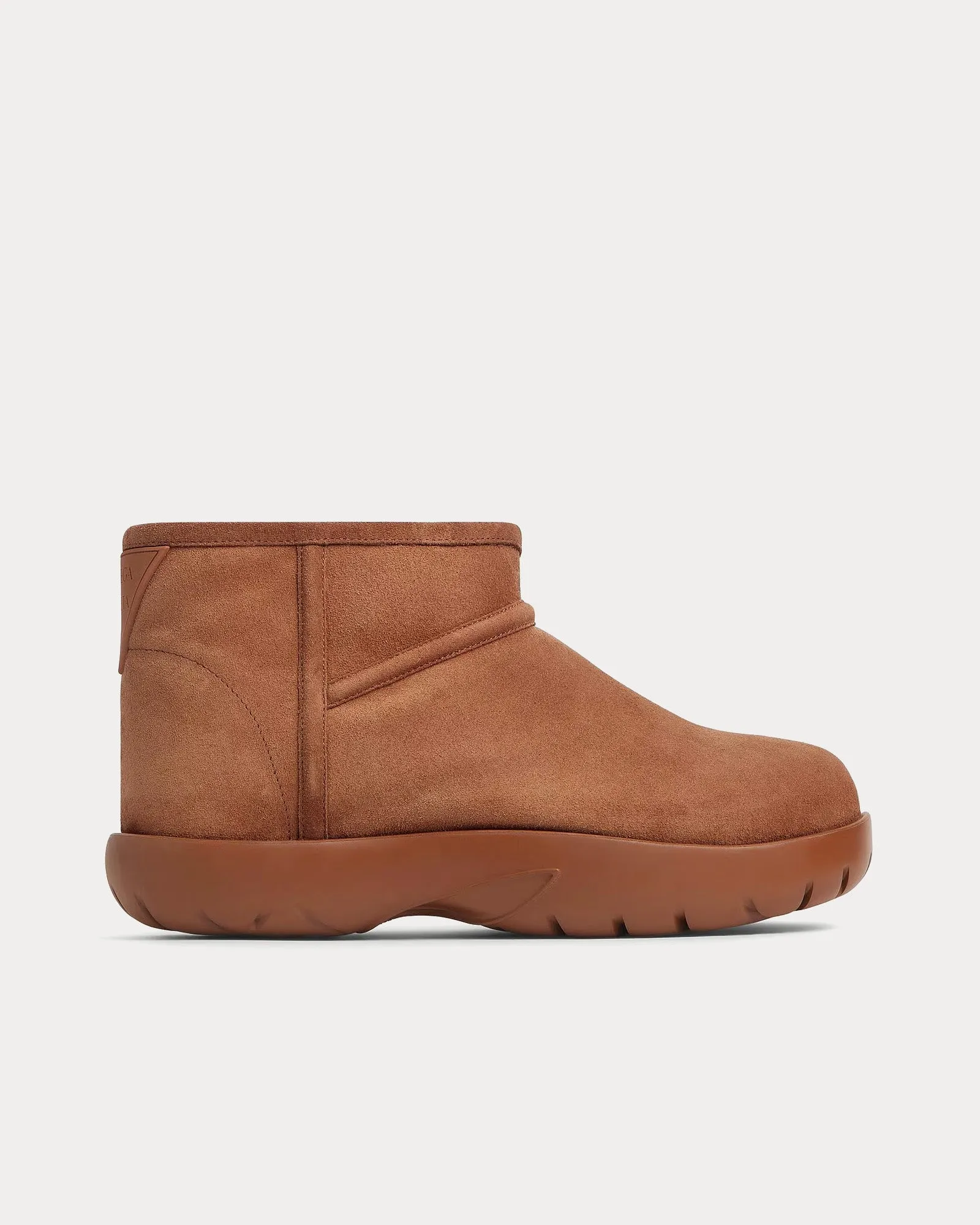 Snap Ankle Mini Caramel Boots