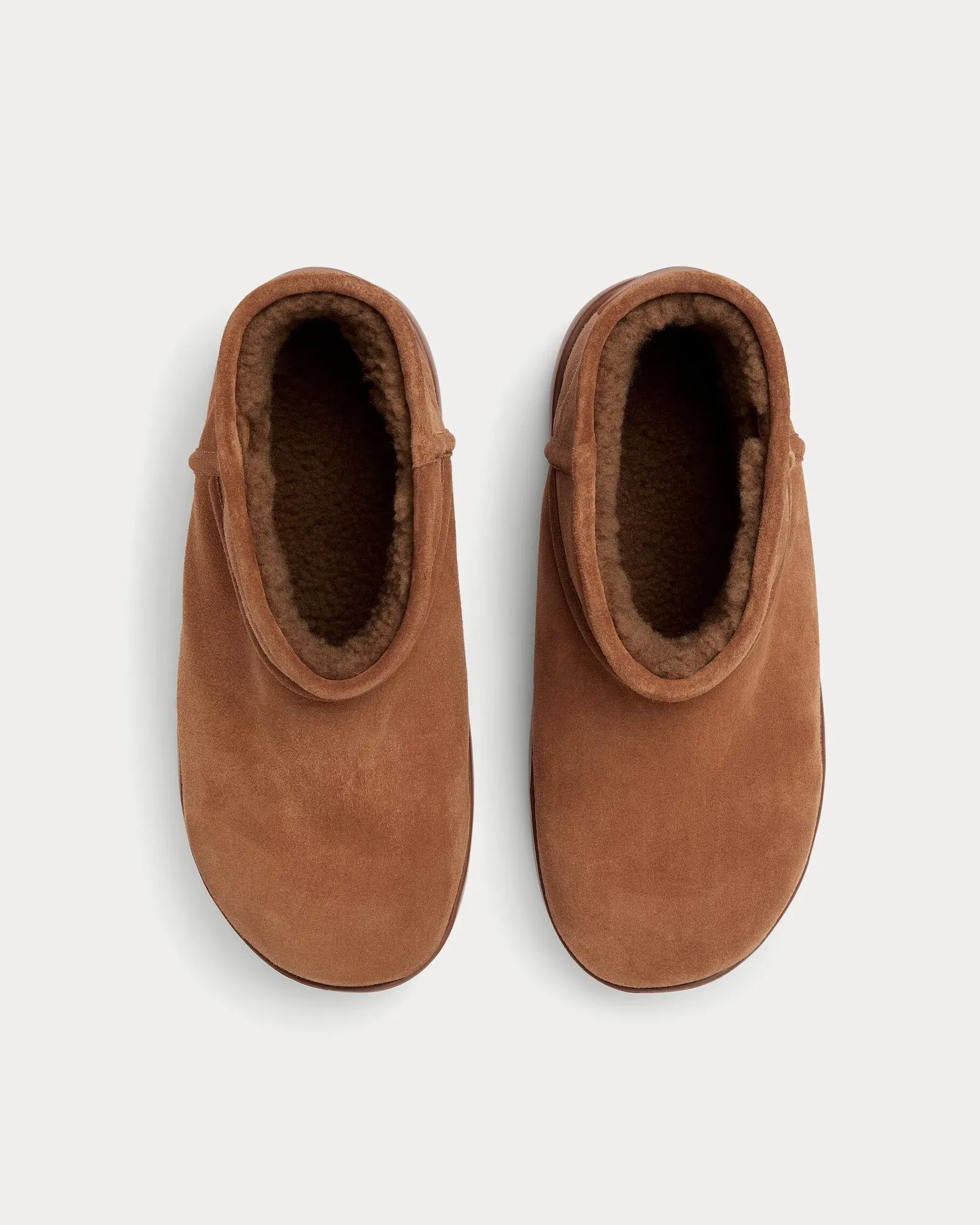 Snap Ankle Mini Caramel Boots