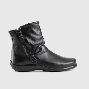Sun Comfort Ankle Boot Black 01359